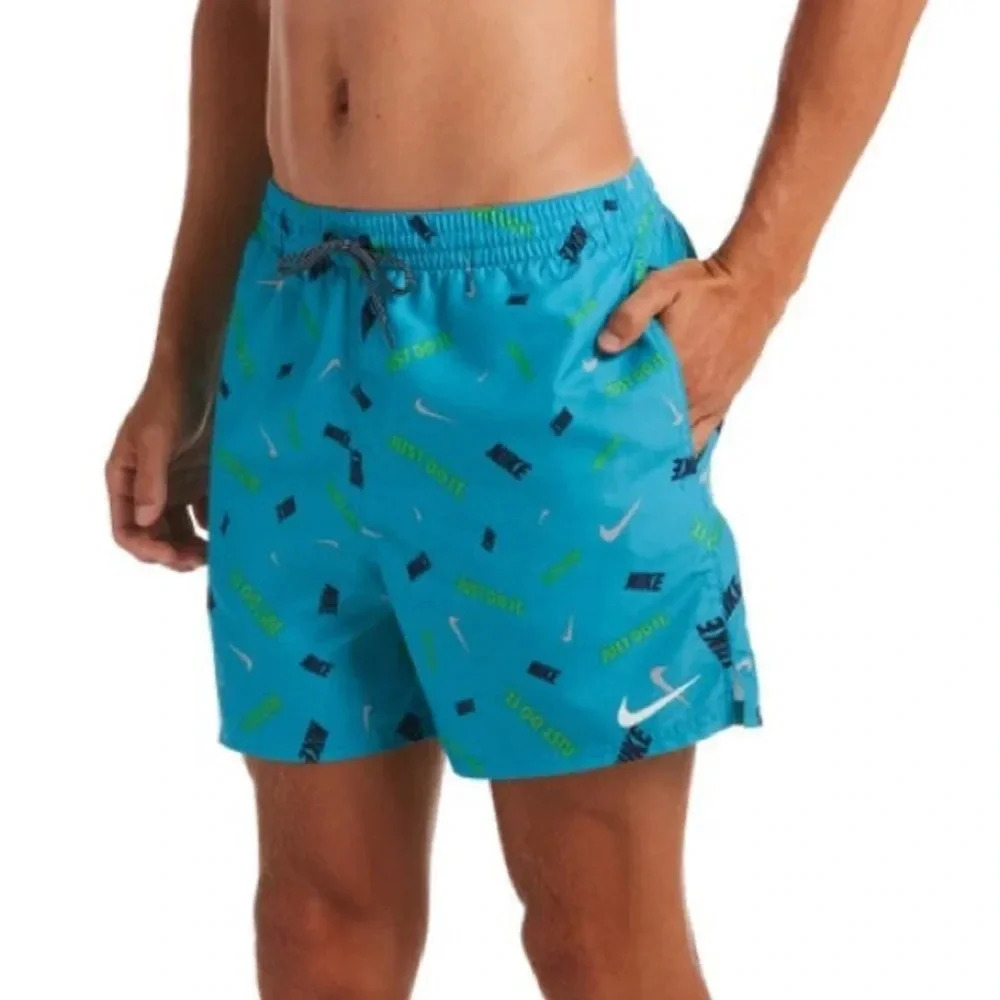 NWT Nike Logofetti Swim Trunks
